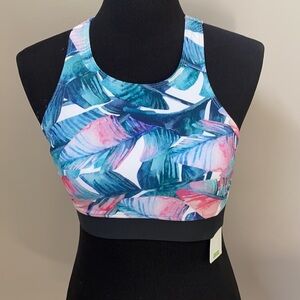 Tropical Bikini Top Size XS